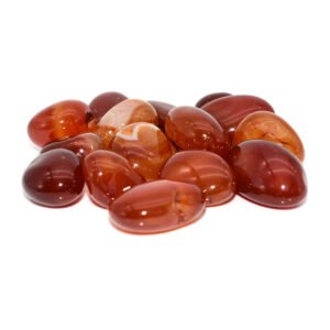 Natural wholesale carnelian tumbled stones for bulk supply
