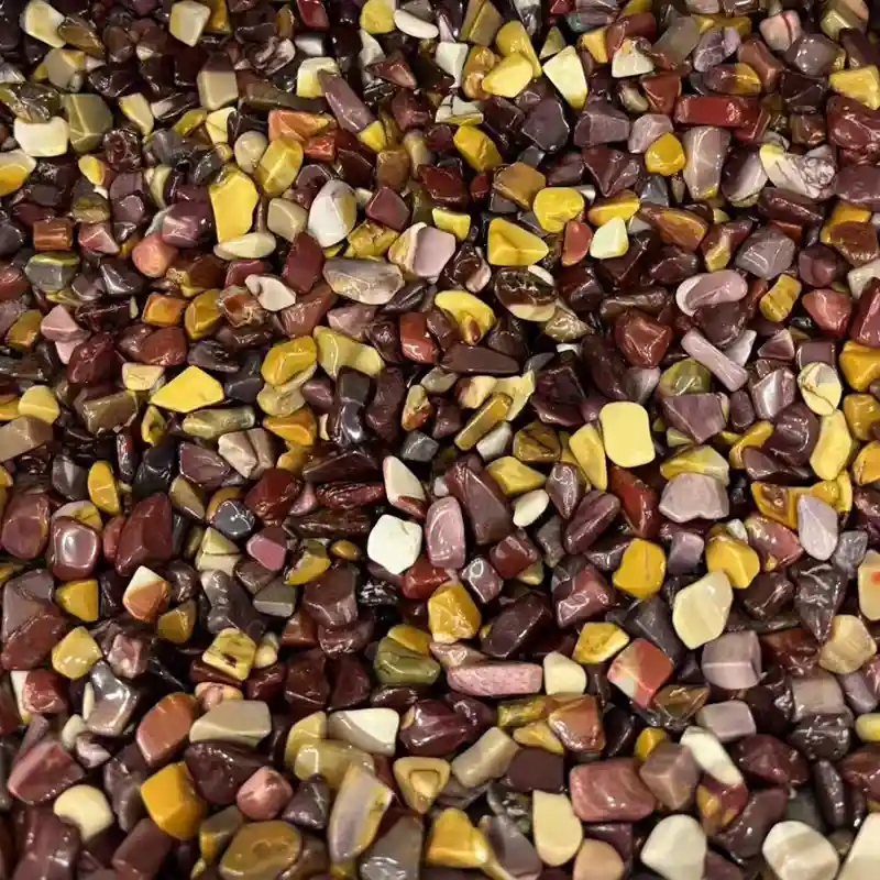 Mookaite meaning in 12-15mm Mookaite Jasper chip stones