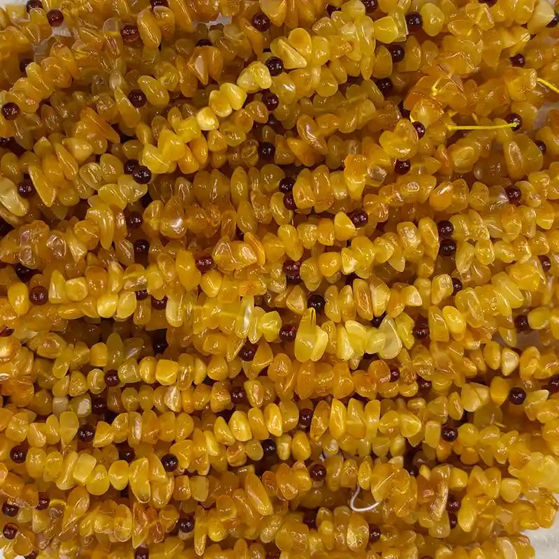 Amber Chip Beads for handmade jewelry and amber stone meaning collections