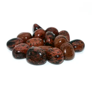 Mahogany Obsidian Tumbled Stone wholesale batch for retail display
