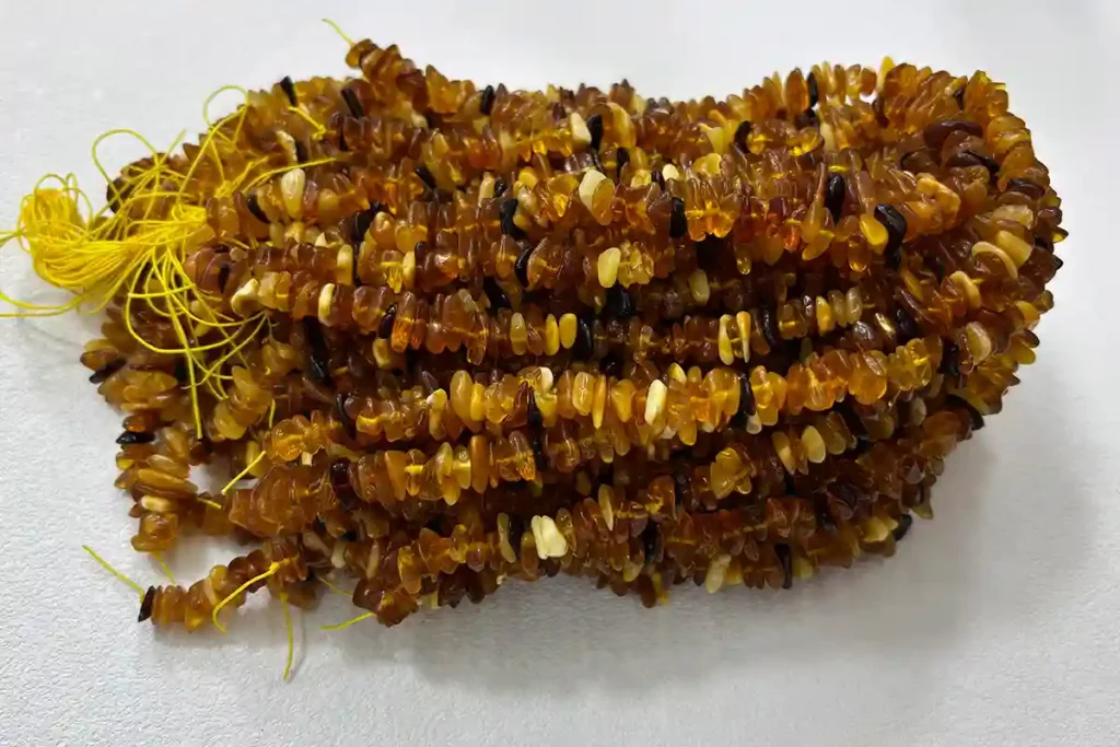 Multicolor irregular amber beads wholesale for crystal shops and jewelry makers