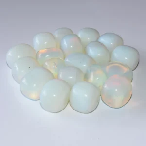 Opalite Tumbled Stone Bulk Review Showing Natural Light Reflection