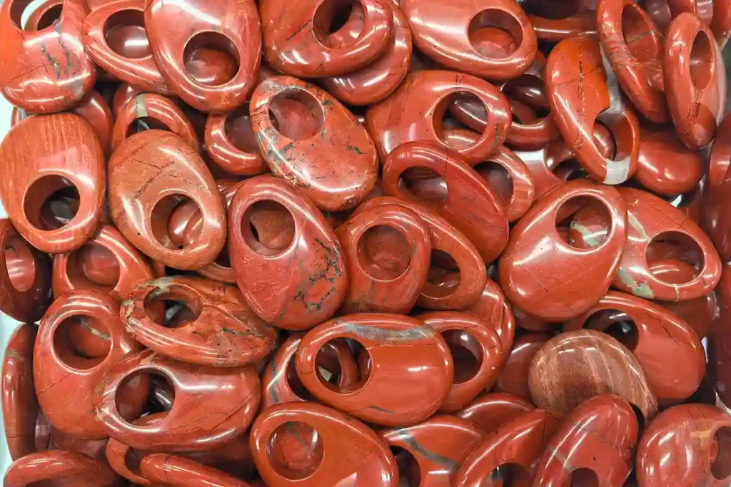 Red Jasper Meaning pendant for necklace polished natural stone pendant display