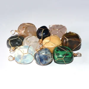 Wire Wrapping Tumbled Stones Wholesale
