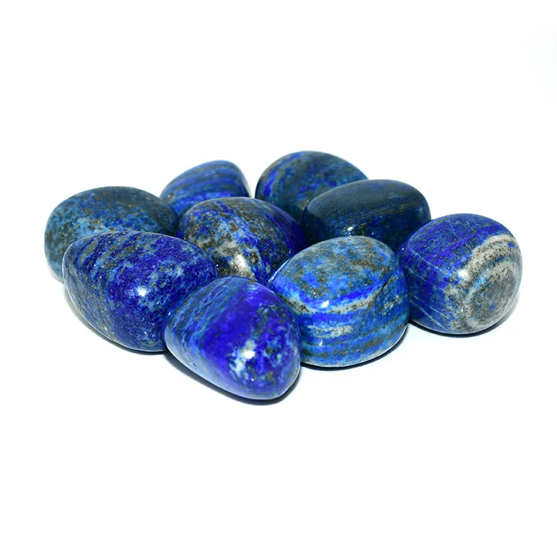 20-30mm premium grade natural stones from a trusted Lapis Lazuli Tumbled Stone Wholesale factory.