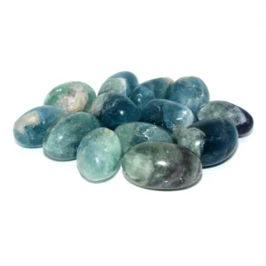 Blue Fluorite Tumbled Stone Wholesale