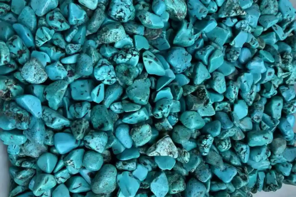 White Turquoise irregular synthetic turquoise stones for wholesale jewelry and craft supplies