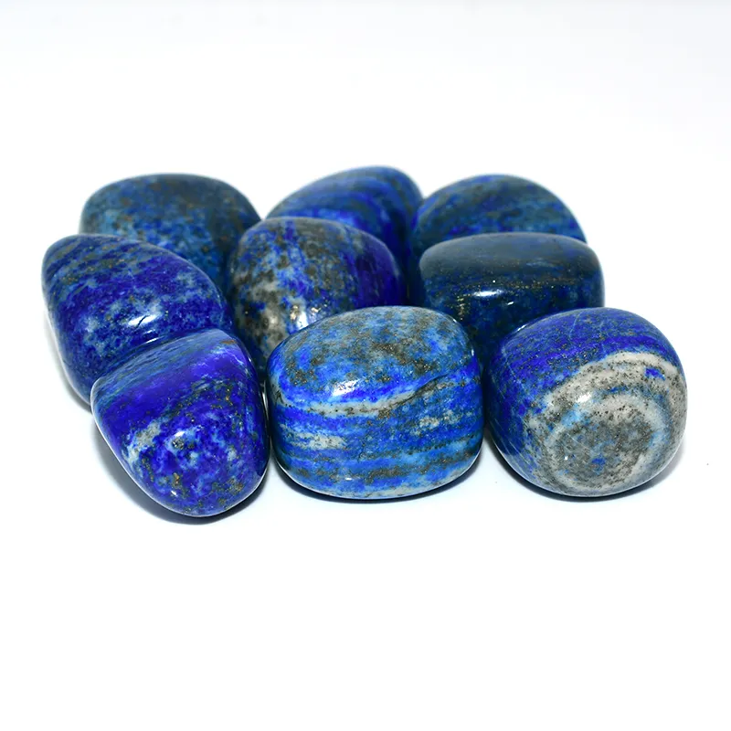 Authentic raw polished crystals sourced direct from a Lapis Lazuli Tumbled Stone Wholesale partner.