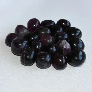 Natural Purple Fluorite Tumbled Stone Wholesale