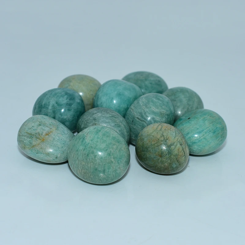 20-30mm Amazonite Extra Tumbled Stone Wholesale Natural Polished Stones