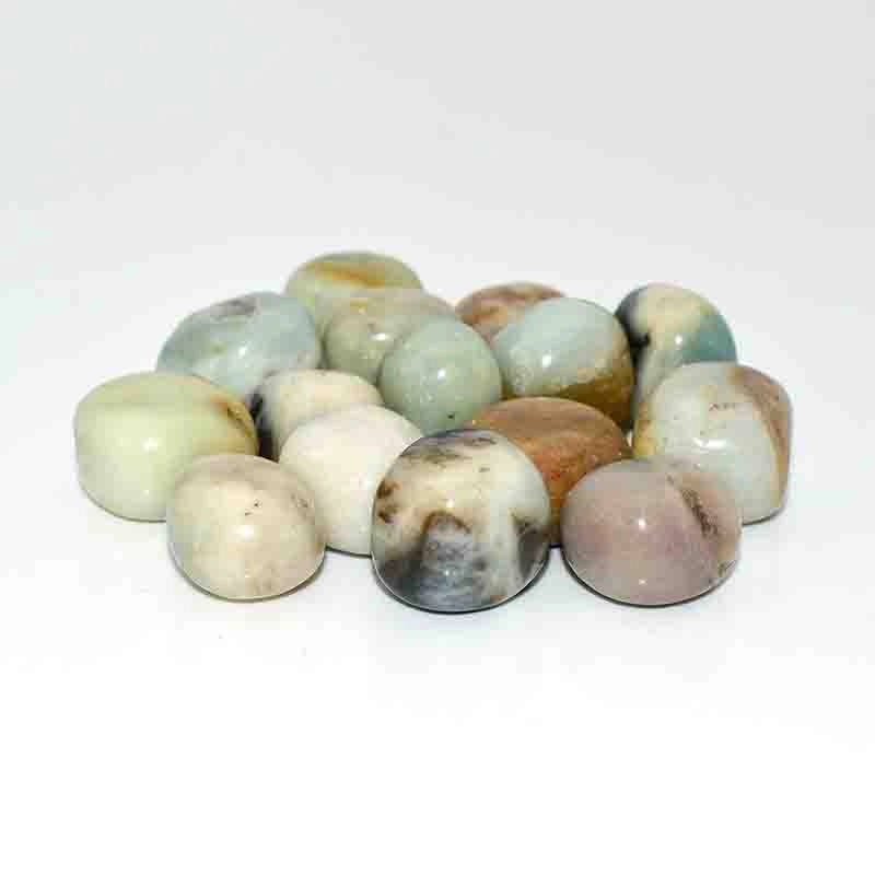 Premium Amazonite Tumbled Stone Wholesale for Crystal Shops and Retailers