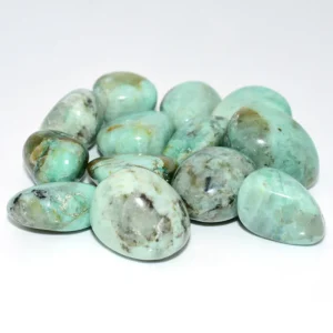 Polished Azurite Tumbled Stone Wholesale, natural blue mineral for retailers and collectors