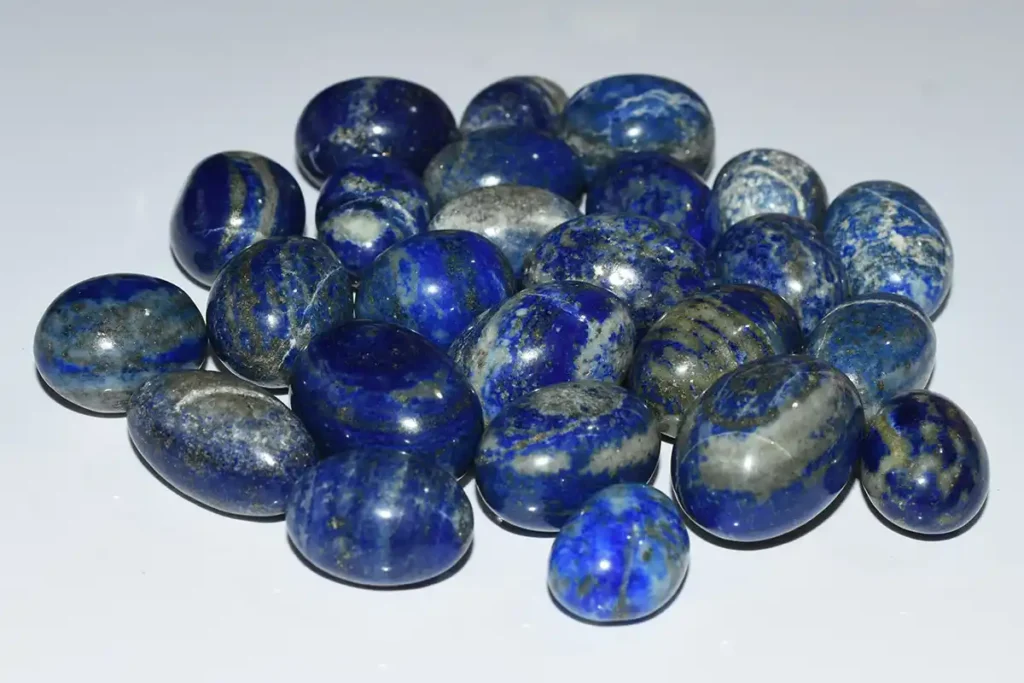 Blue Lapis Lazuli Tumbled Gemstones for Retail and Wholesale Supply