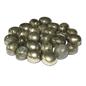 Natural Pyrite Tumbled Stone Wholesale polished bulk crystal stone collection