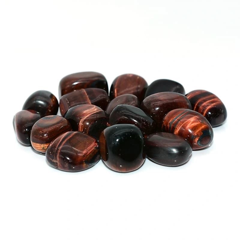 Red Tigers Eye Tumbled Stone Wholesale 20-30mm Polished Crystal Stones