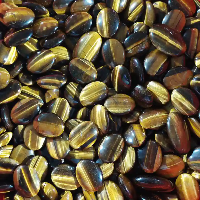 Tiger Eye Pebble Crystal Shapes for Wholesale Crystal Collections