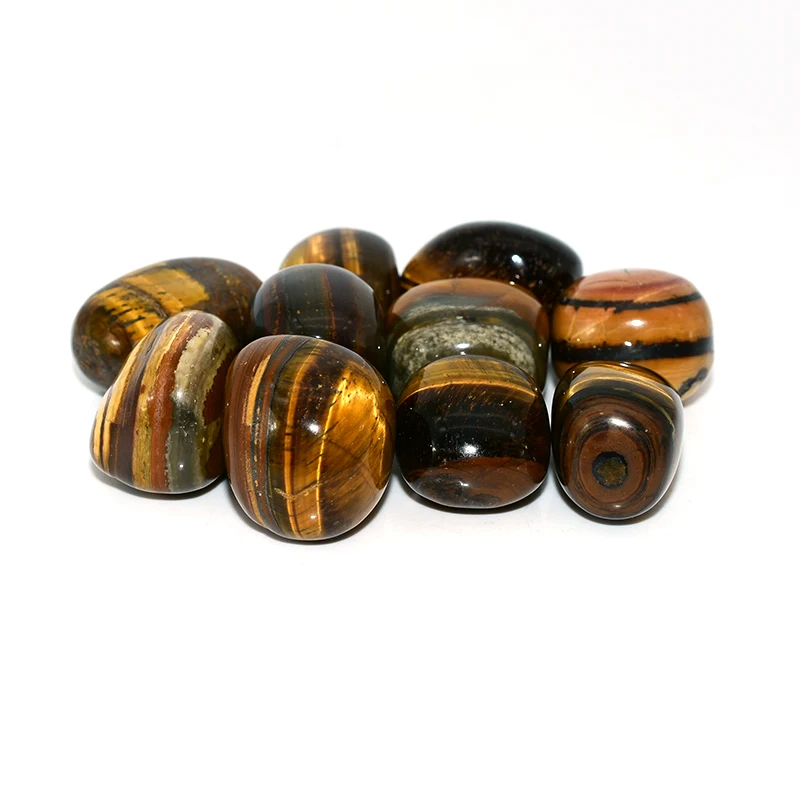 Polished Tigers Eye Tumbled Stone Wholesale Bulk Supply