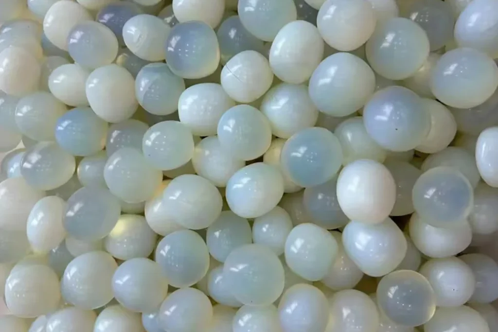 Opal Spiritual Meaning – 20-30mm opalite tumbled stones for wholesale supply
