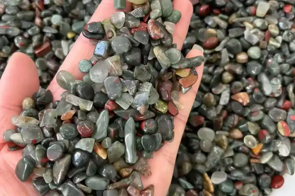 African blood jasper chip stones for Jasper Meaning guide