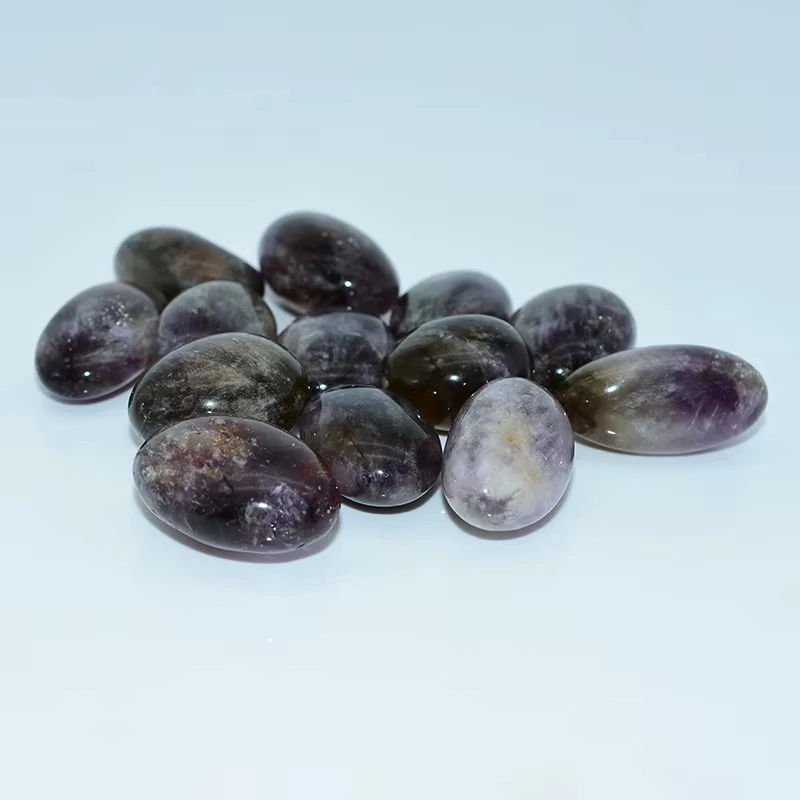 Ametrine Tumbled Stones Wholesale close-up showing polished surfaces