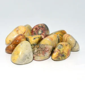 Crazy Lace Agate Tumbled Stone Wholesale assorted 20-30mm stones for bulk orders