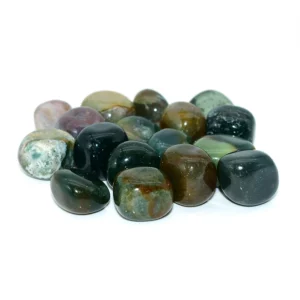 Indian Agate Tumbled Stone Wholesale assortment with smooth, rounded shapes for crystal and gift retailers