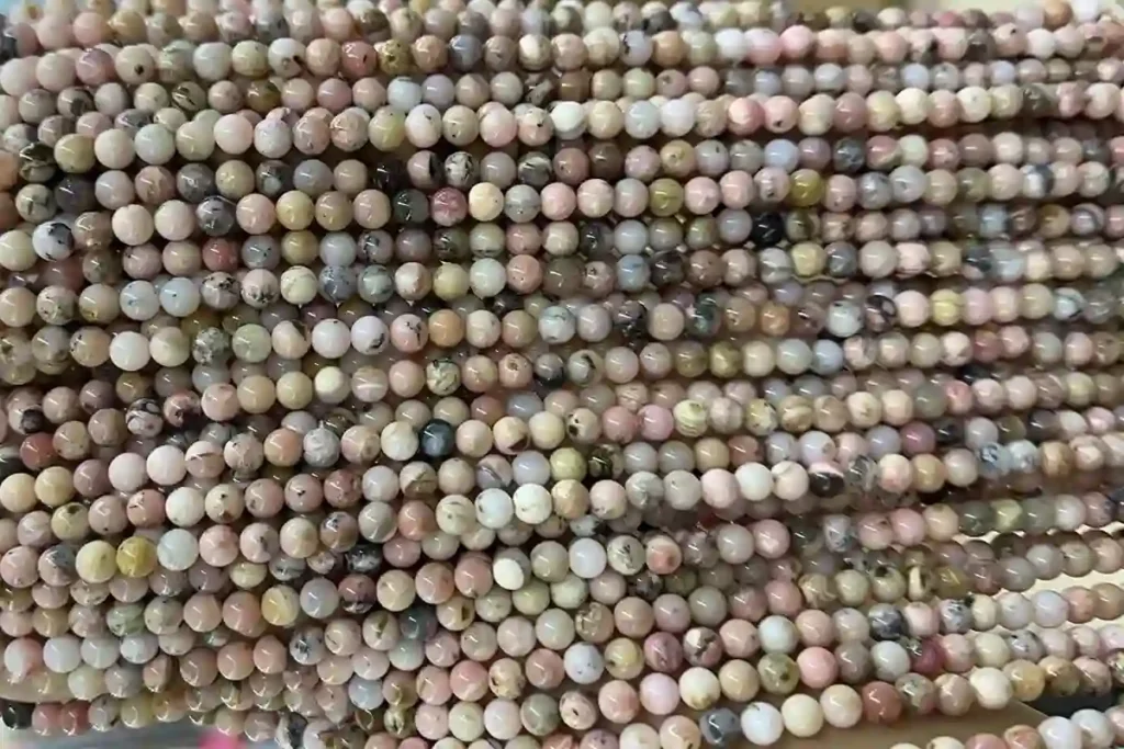 Pink Opal Meaning – Natural Pink Opal Crystal Beads for Jewelry Making