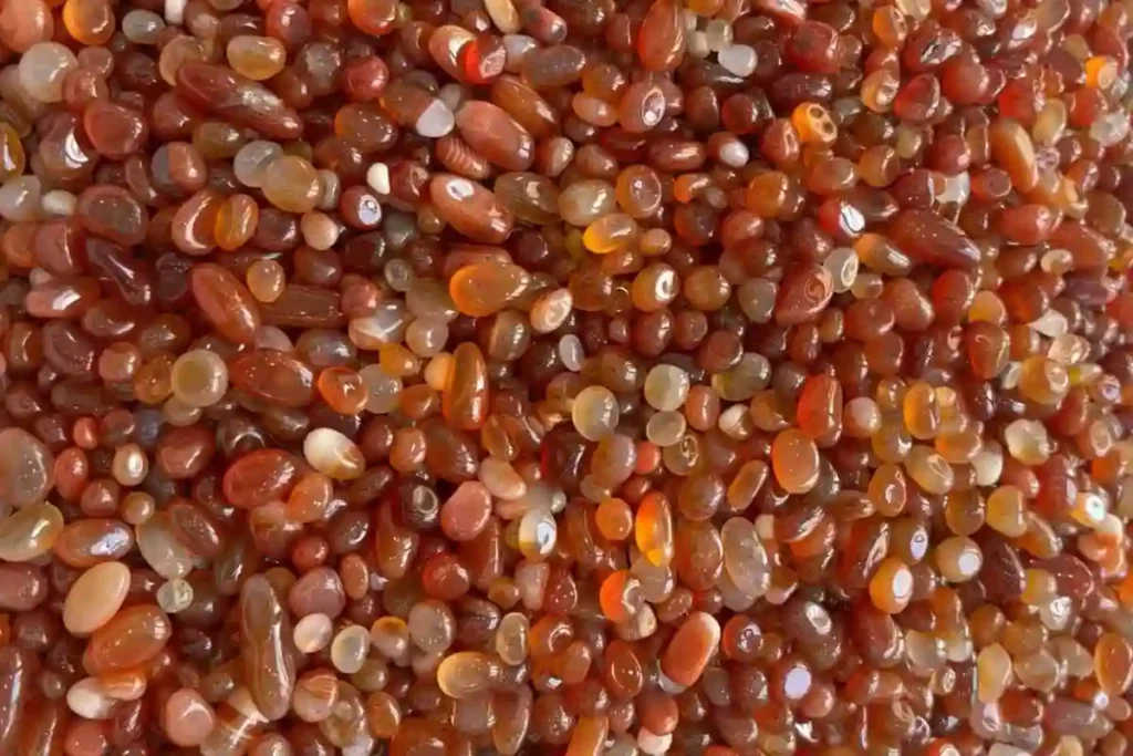 Red Agate Meaning – 5–10mm polished red agate stones in bulk