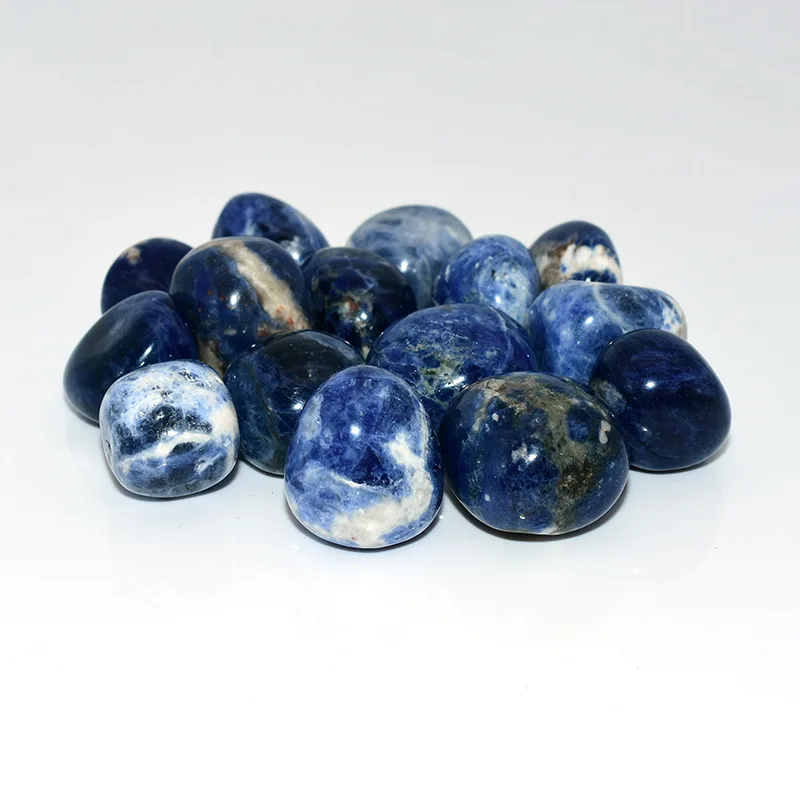 Polished Sodalite Tumbled Stone Wholesale collection